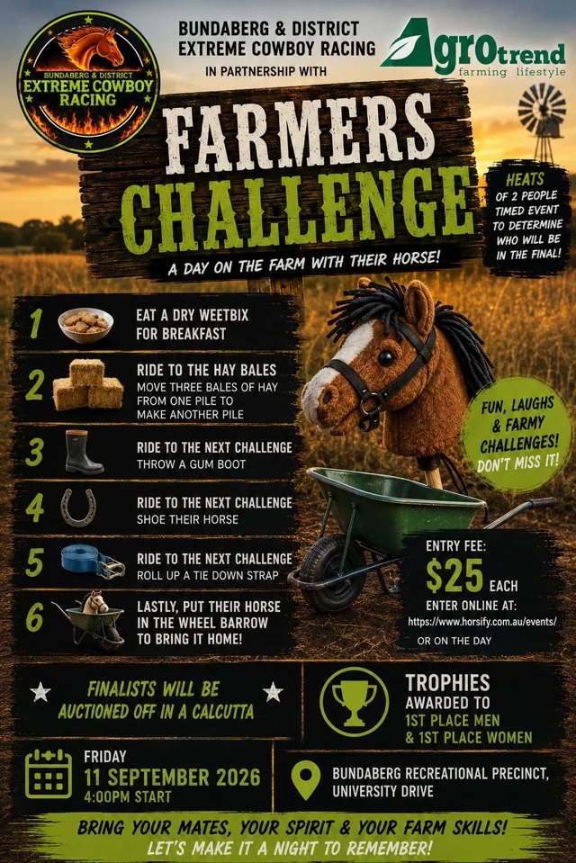 Event flyer for 2026 Agrotrend Farmers Challenge!
