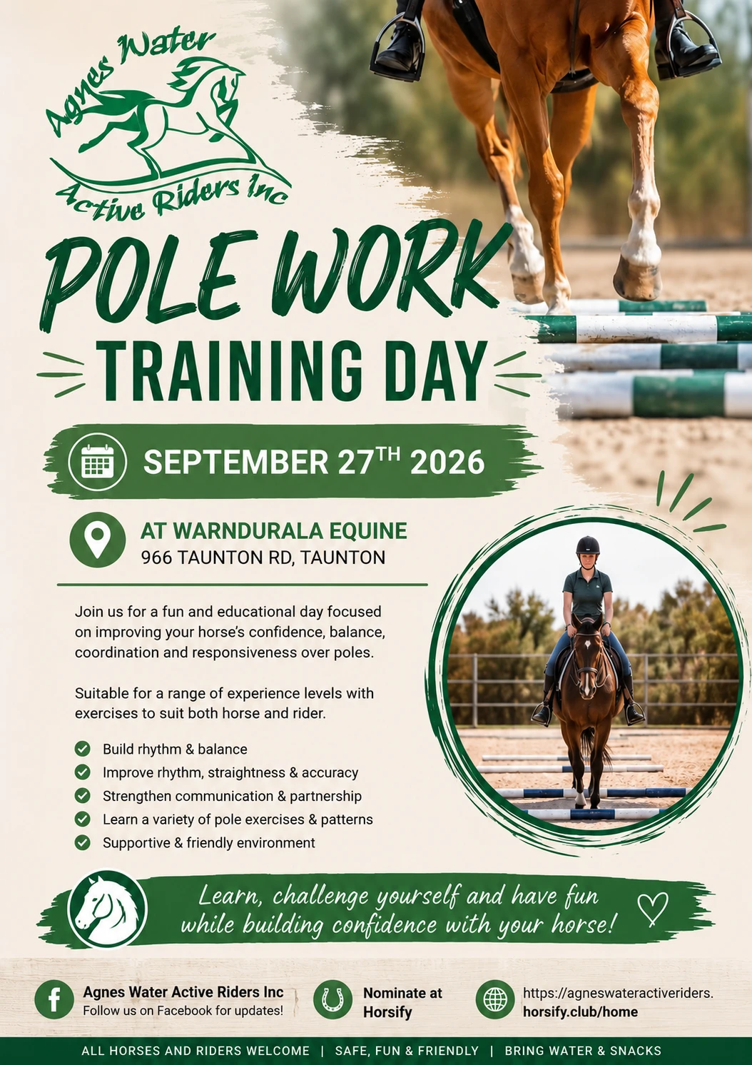 Peta's Pole Training Day
