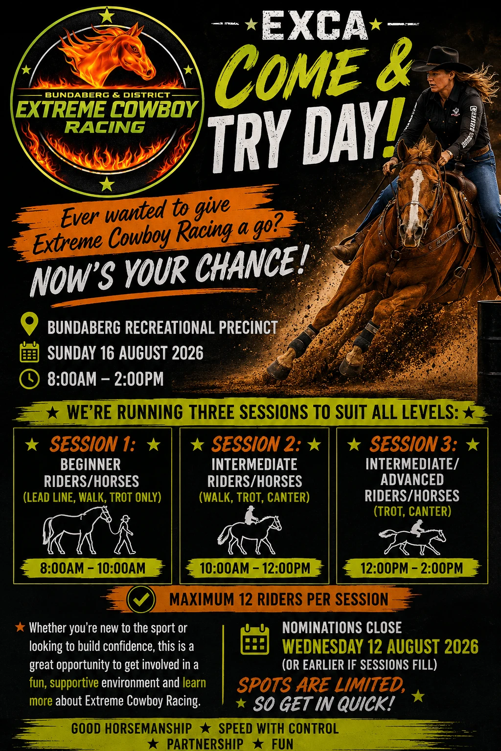 Come & Try Day 16 August 2026