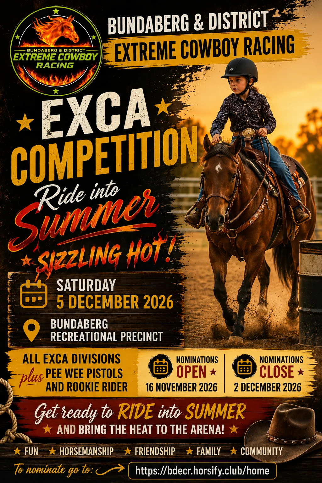Rider into Summer Showdown