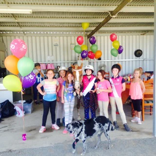 A HorseHand kids party