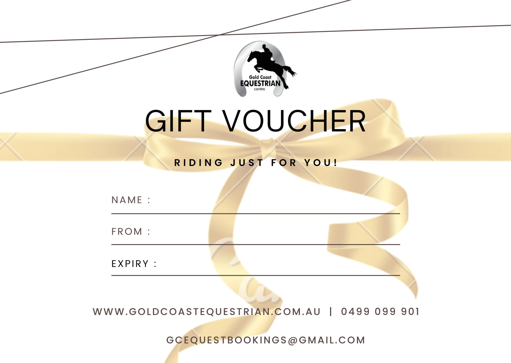 A GCEC gift voucher