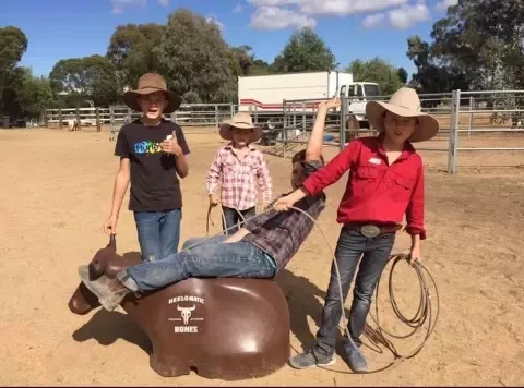 Whip cracking at HorseHand For A Day