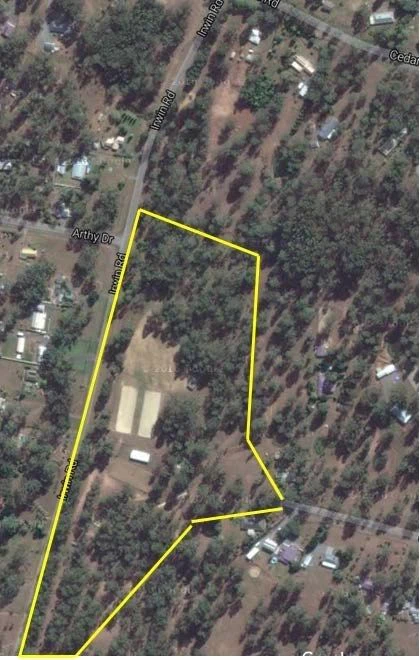Grounds map: main entrance via Irwin Road, larger vehicles via Boondarn Court