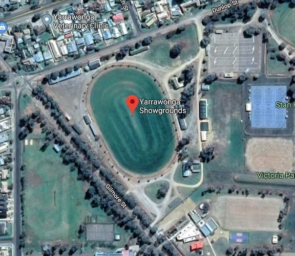 Yarrawonga Showgrounds venue map