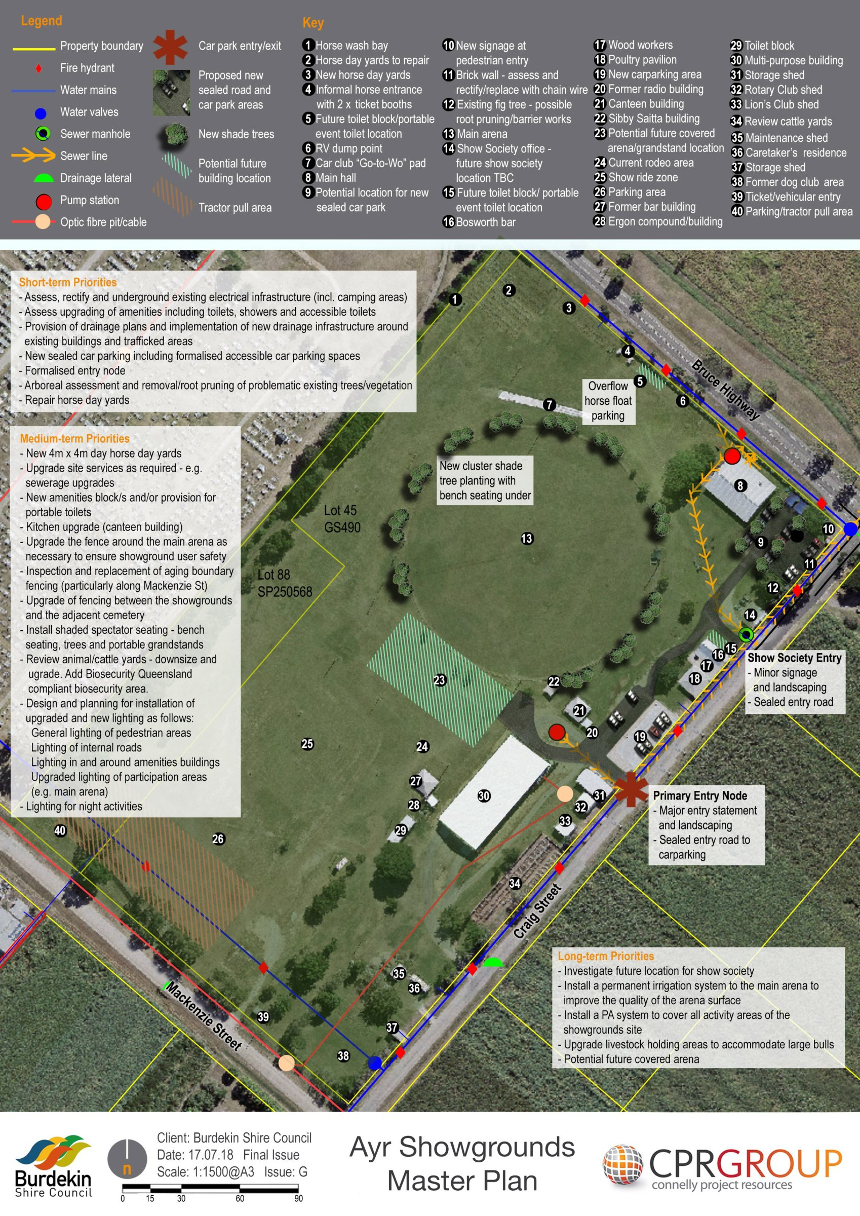 Ayr Showgrounds venue map