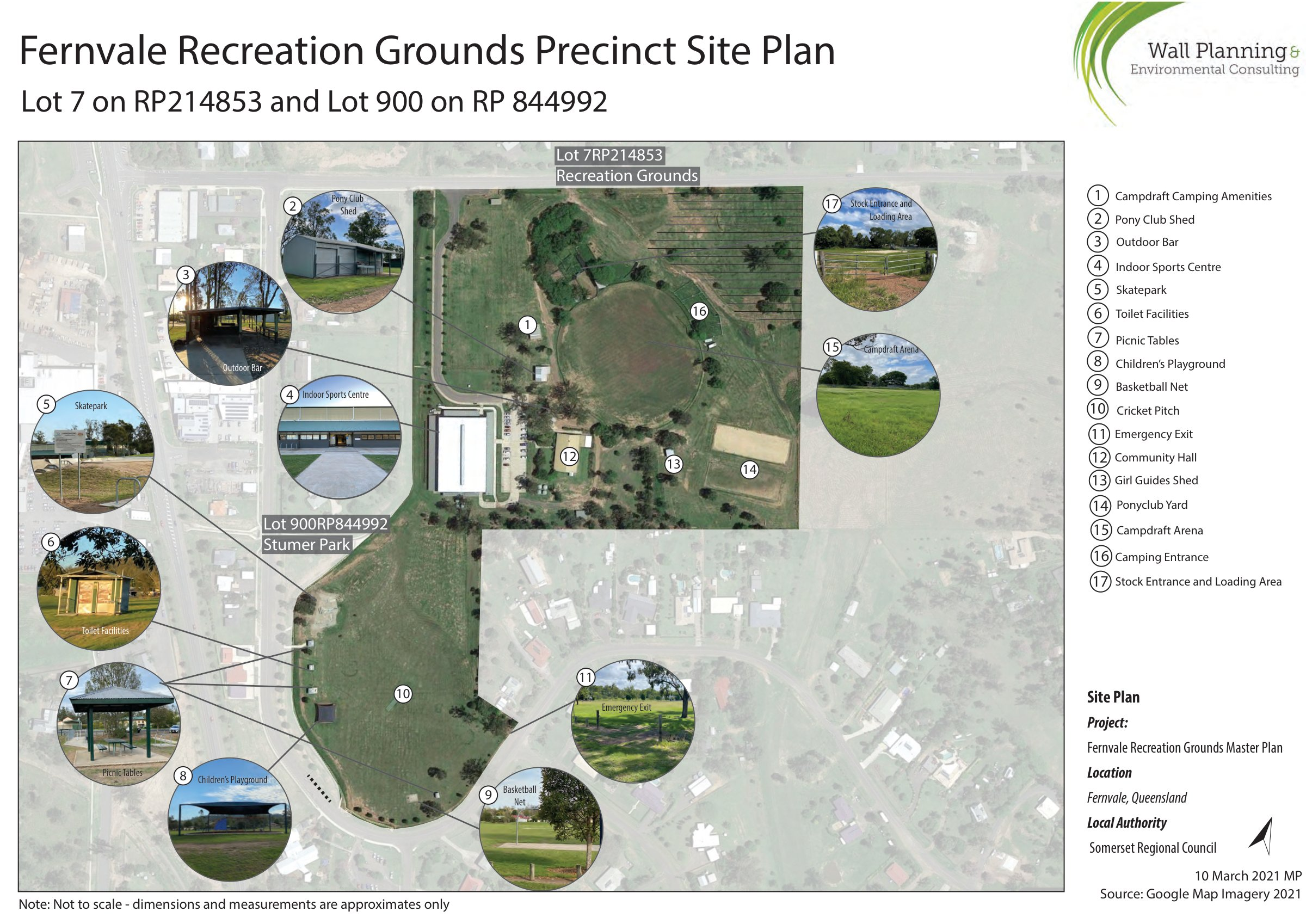 Fernvale Recreation Grounds venue map