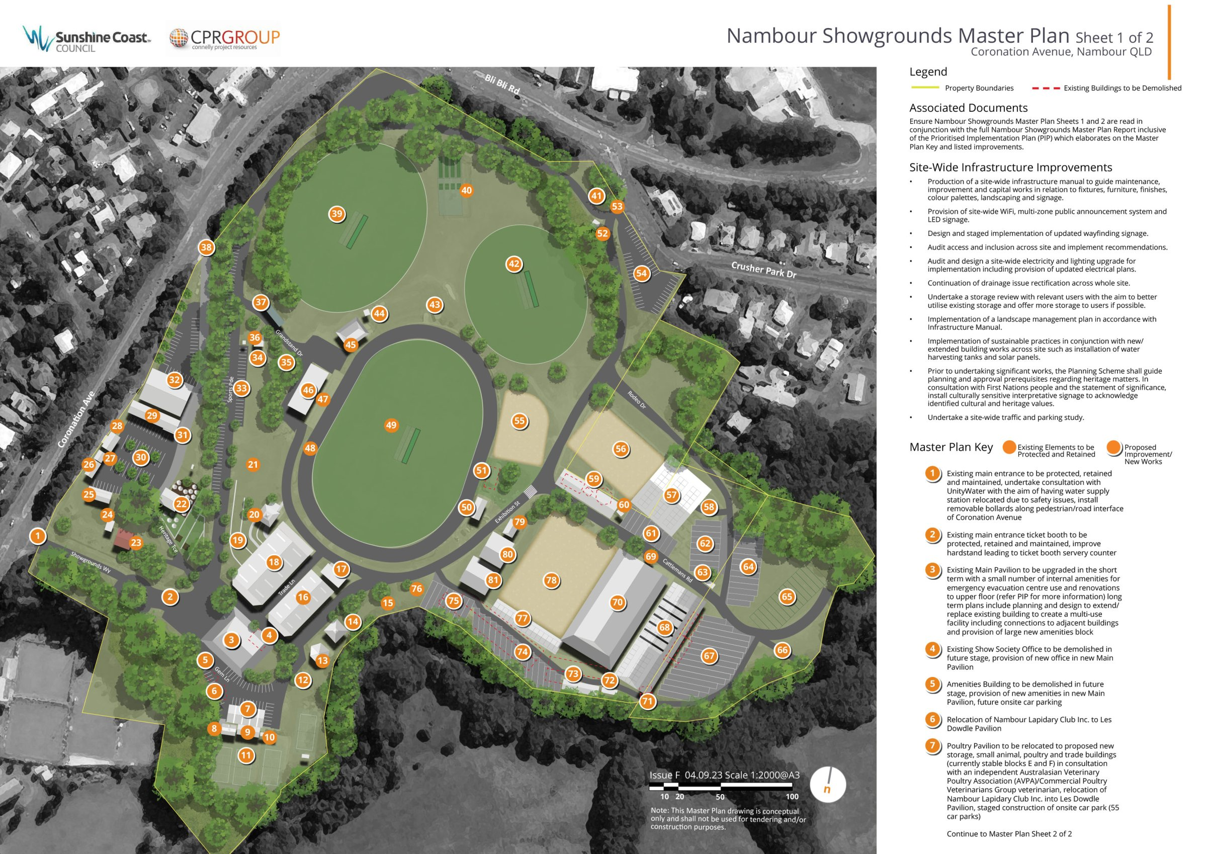 Nambour Showgrounds venue map